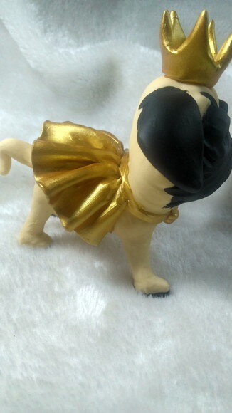 Toy Colecionável Princesa Pug