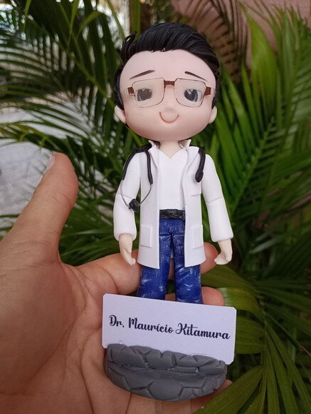 Toy Médico em Biscuit