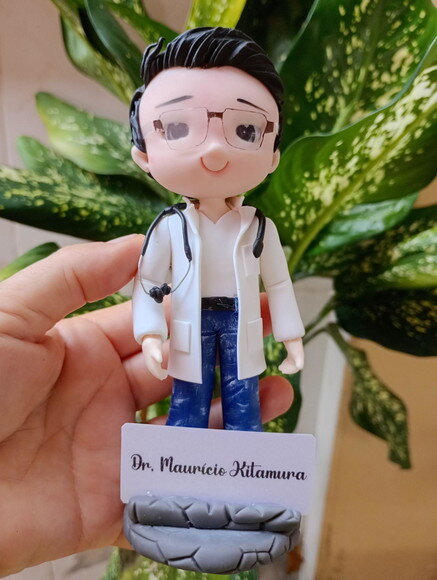 Toy Médico em Biscuit