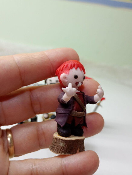 Toy Mini Cuno - Dungeon And Dragon Rpg em Biscuit