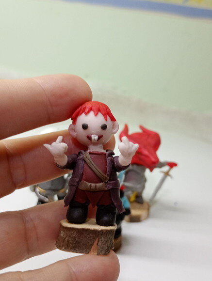 Toy Mini Cuno - Dungeon And Dragon Rpg em Biscuit