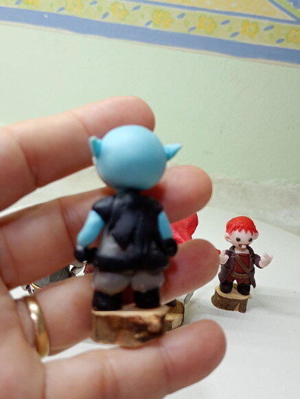 Toy Mini Kelvhan - Dungeon And Dragon Rpg em Biscuit