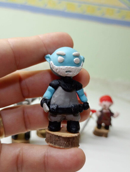 Toy Mini Kelvhan - Dungeon And Dragon Rpg em Biscuit
