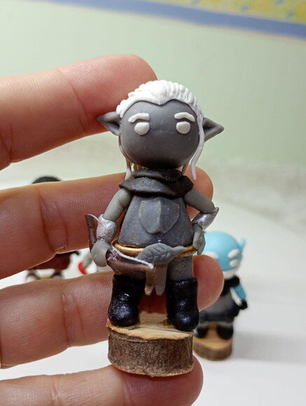 Toy Mini Varis +dungeon And Dragon Rpg em Biscuit