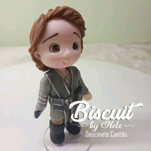 Toy Star Wars Anakin Sky Walker em Biscuit
