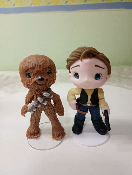 Toy Star Wars Han Solo em Biscuit