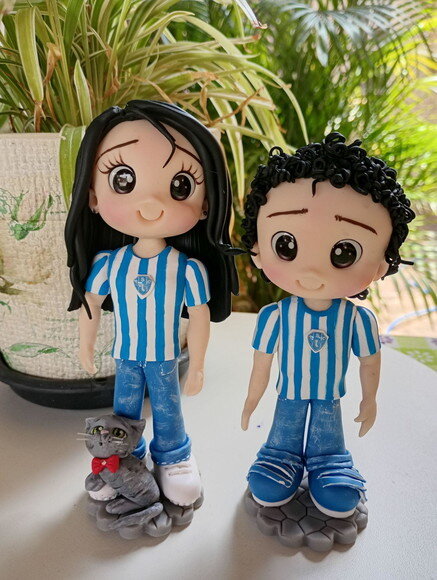 Toy Torcedor Paysandu em Biscuit Preço Unitário