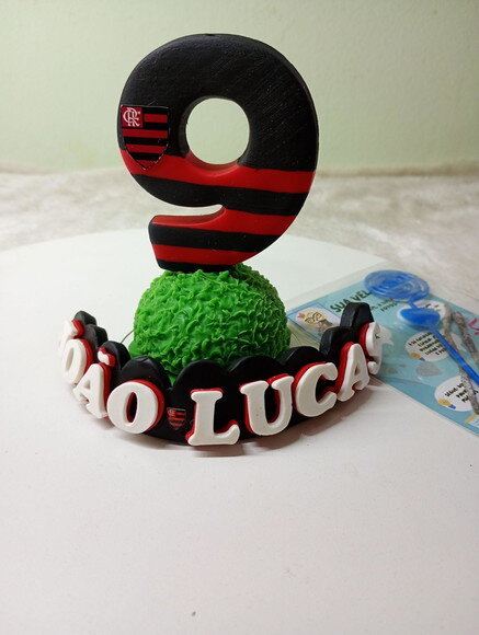 Vela Futebol em Biscuit