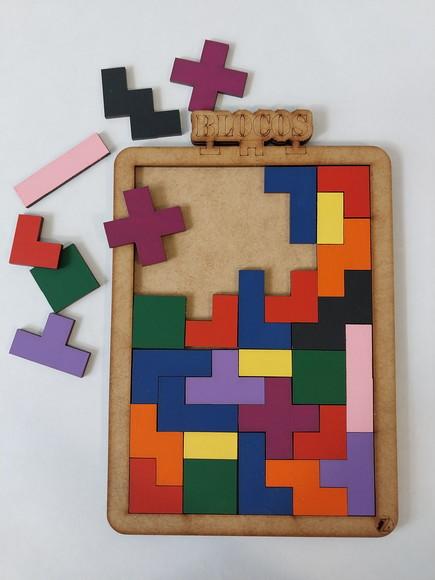 Jogo Blocos Tetris Grande
