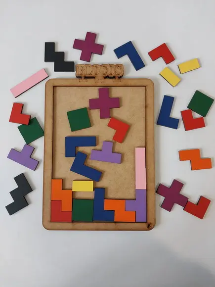 Jogo Blocos Tetris Grande