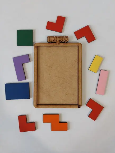 Jogo Blocos Tetris Pequeno