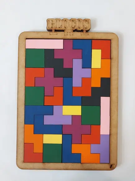 Jogo Blocos Tetris Grande
