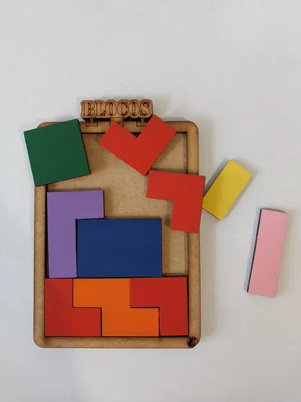 Jogo Blocos Tetris Pequeno