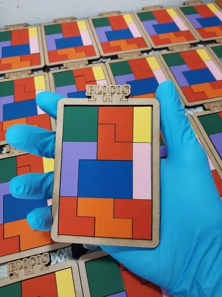 Jogo Blocos Tetris Pequeno