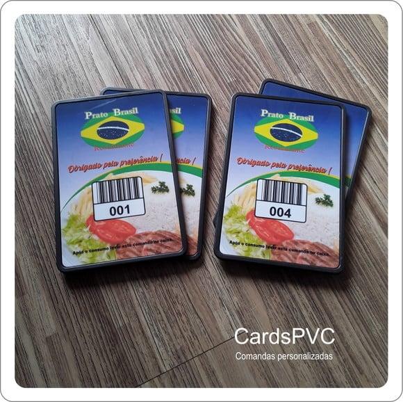 100 Comandas 10x15 com Cod Barras