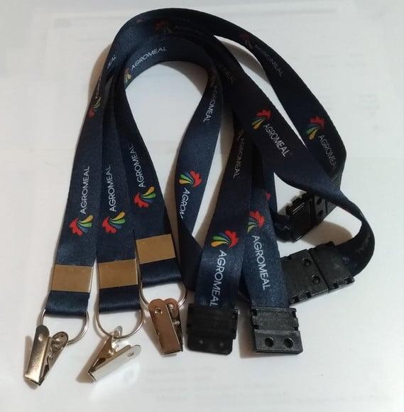 60 Cordões com Trava de Segurança Personalizados