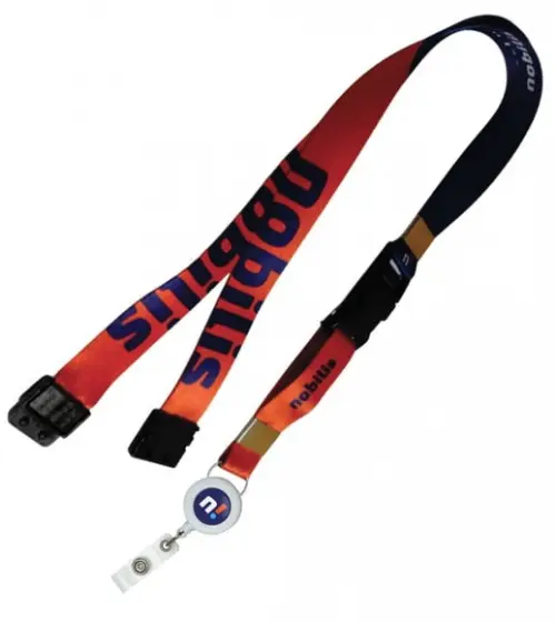 100 Cords com Chaveiro Tic Tac , Roller Clips e Trava de Seg