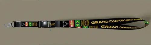 20 Cordão com Chaveiro Personalizado com a Sua Marca 20 Pç