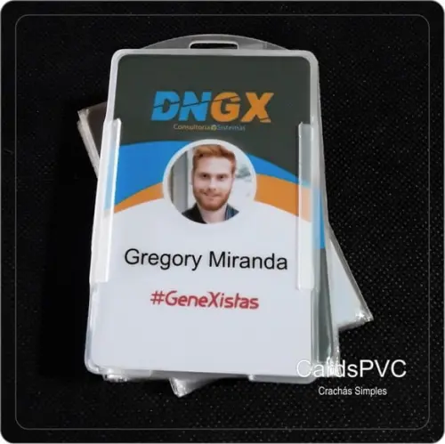 30 Crachás em Pvc