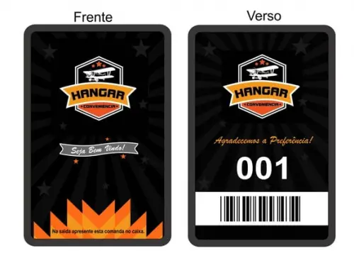 50 Comandas 10x15 Personalizadas com Cód Barras.