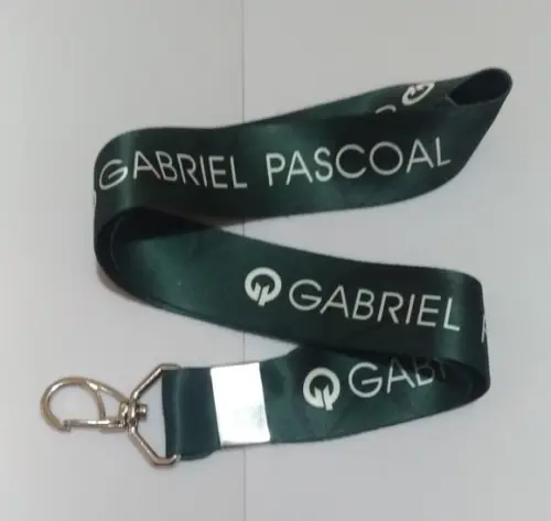 50 Cordão Personalizado 25mm com Mosqt