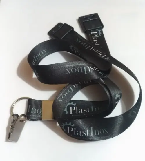 50 Cordões 20mm Personalizados com a Sua Marca. C/trv. Seg.