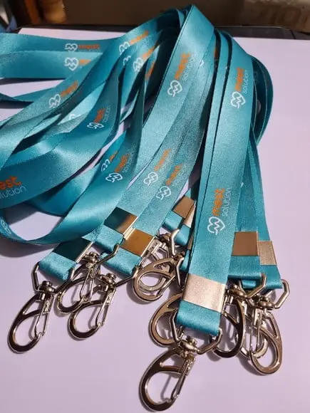 Cordão Personalizado com a Sua Marca , 20mm com Mosquete.