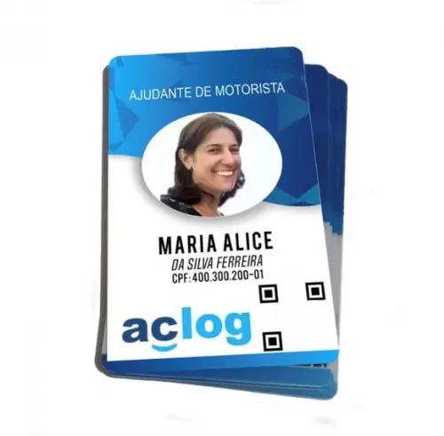 Crachá em Pvc