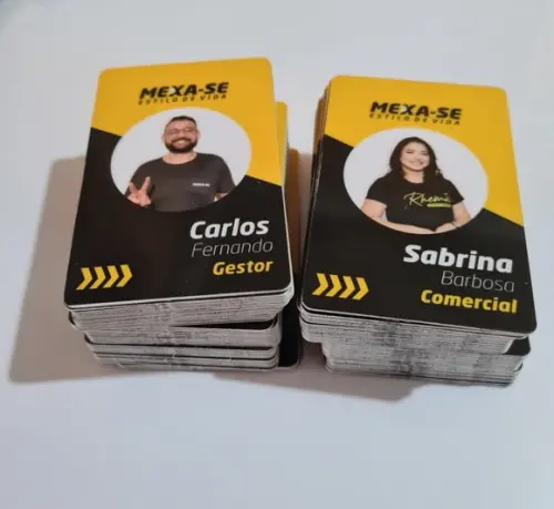Crachá em Pvc