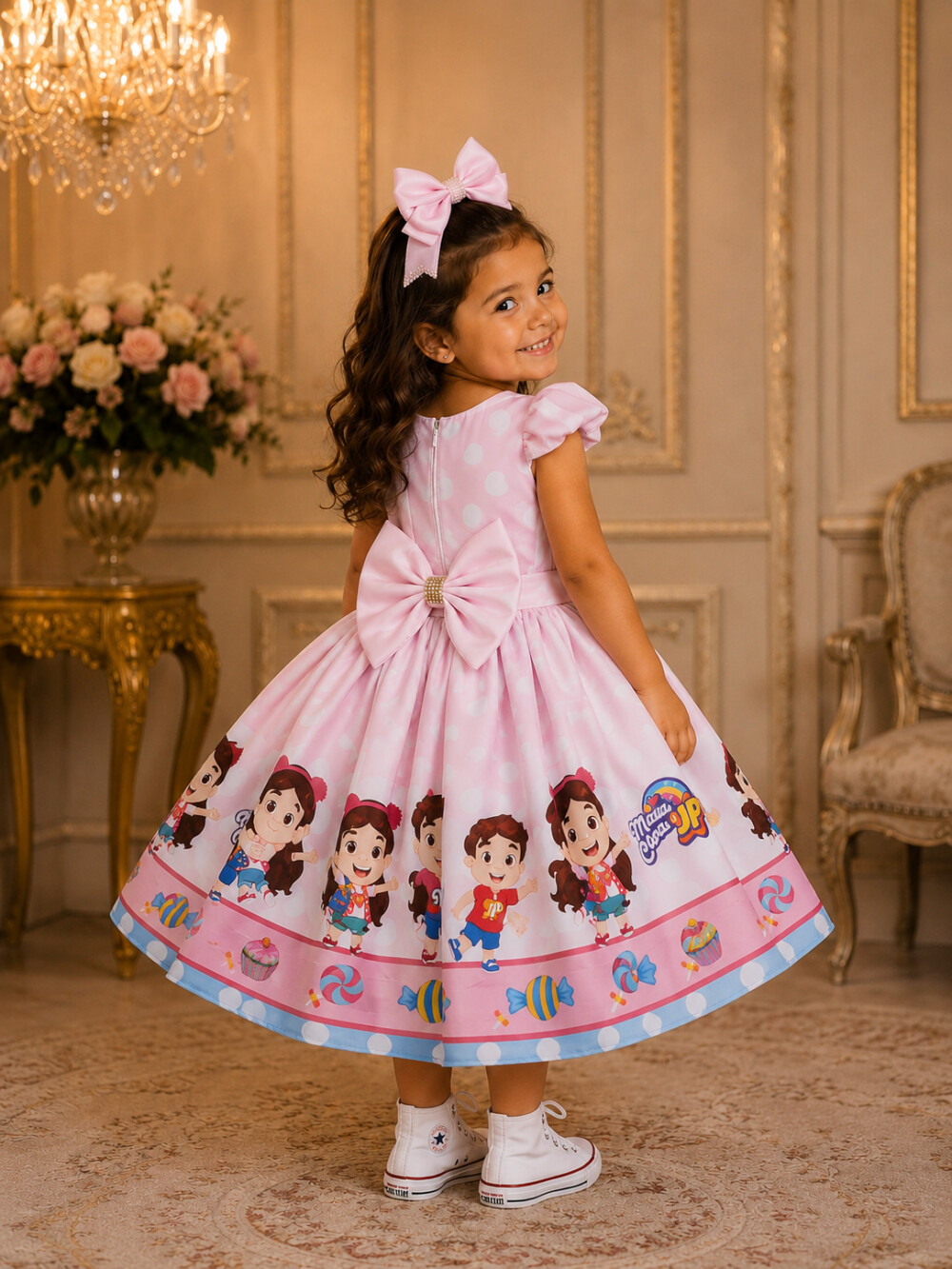 Vestido Luxo Maria Clara e JP