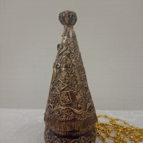 Nossa Senhora Aparecida imagem pintada a mão de gesso