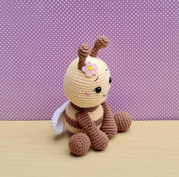 Abelha Berê Amigurumi