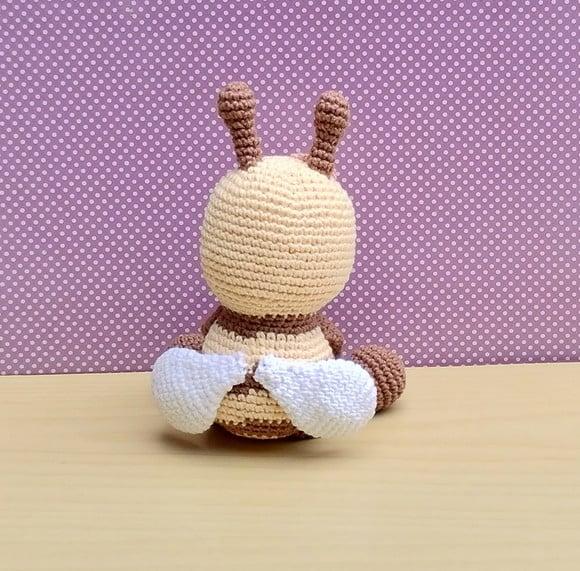Abelha Berê Amigurumi