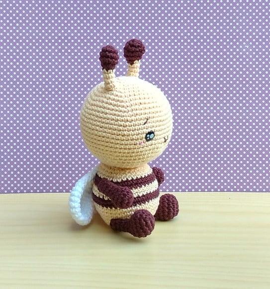 Abelha Mia Amigurumi