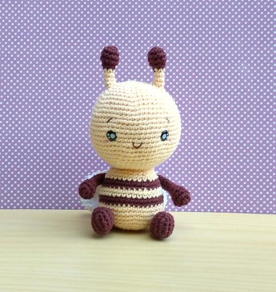 Abelha Mia Amigurumi