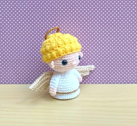 Anjinho ( Anjo da Guarda ) Amigurumi