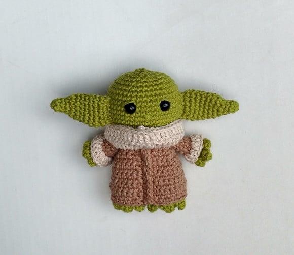 Baby Yoda Versão1 Amigurumi