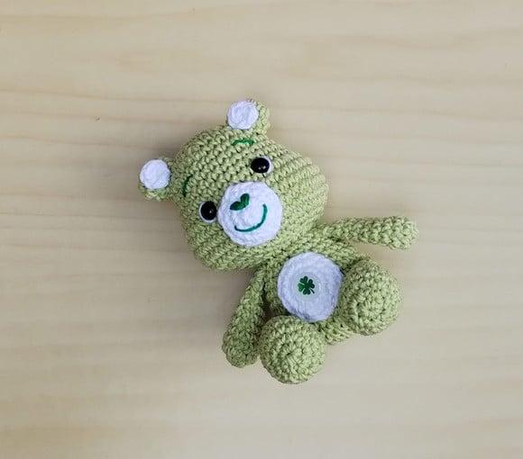 Boa Sorte ( Ursinhos Carinhosos) Amigurumi * Pronta Entrega