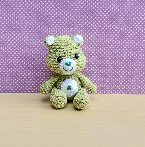 Boa Sorte ( Ursinhos Carinhosos) Amigurumi * Pronta Entrega