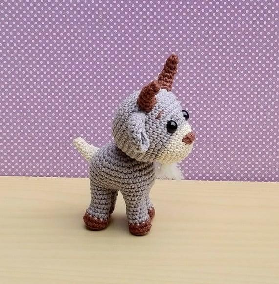 Bode ( Johny e Amigos ) Amigurumi