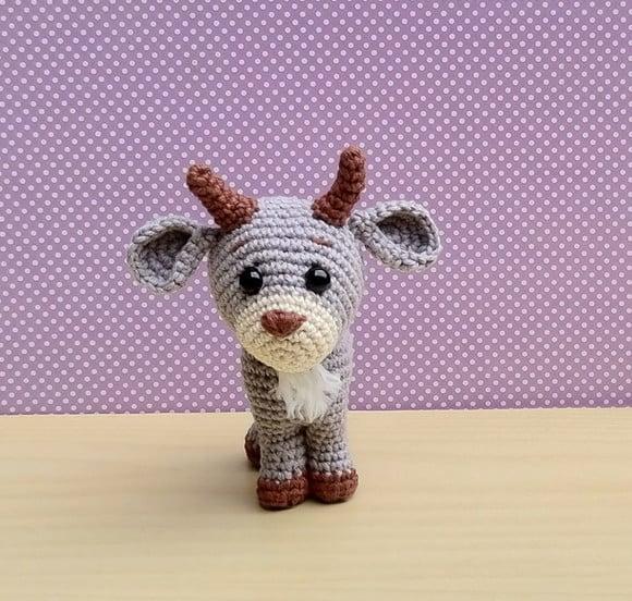 Bode ( Johny e Amigos ) Amigurumi
