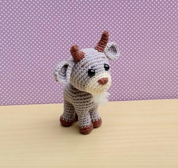 Bode ( Johny e Amigos ) Amigurumi