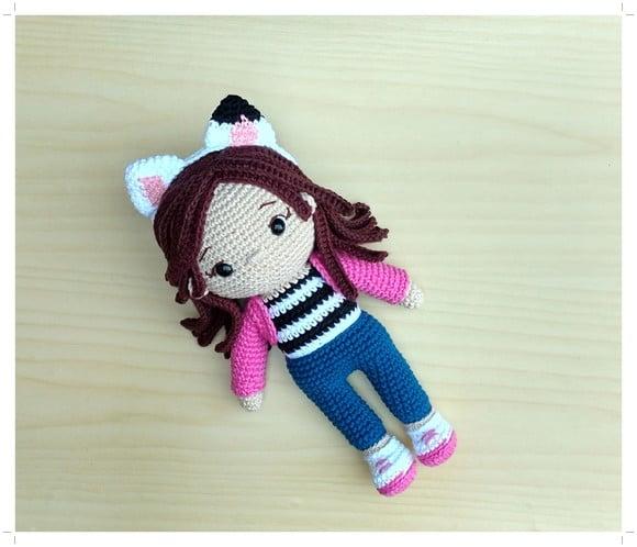 Boneca Gabby 33cm Amigurumi