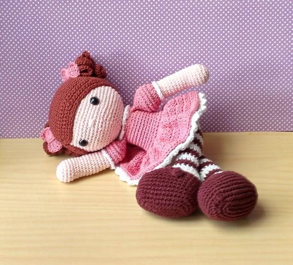 Boneca Mari Amigurumi