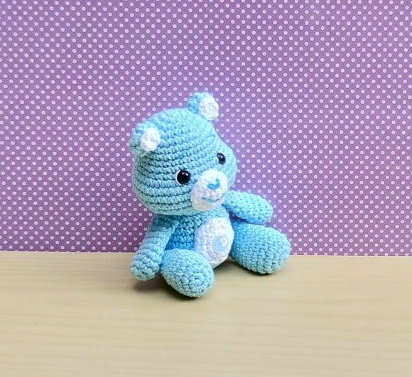 Bons Sonhos ( Ursinhos Carinhosos) Amigurumi * Pronta Entreg