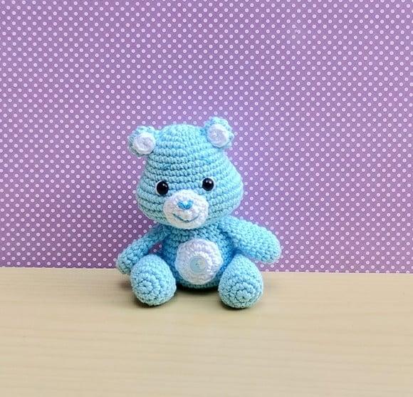 Bons Sonhos ( Ursinhos Carinhosos) Amigurumi * Pronta Entreg