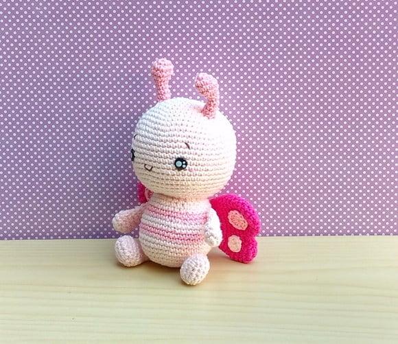 Borboleta Bia Amigurumi
