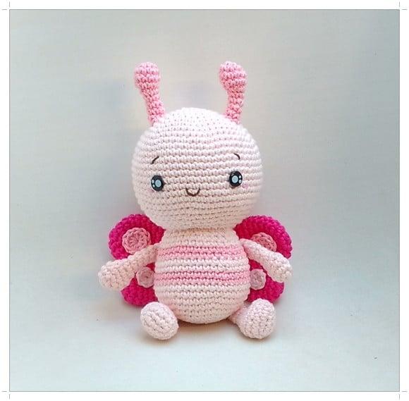 Borboleta Bia Amigurumi