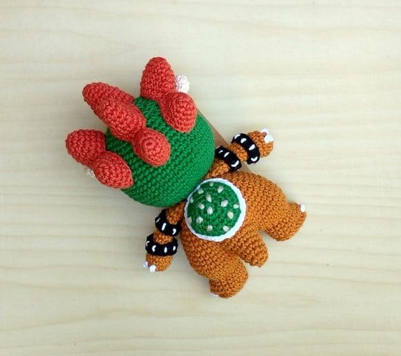 Bowser Coleção 2 ( Mario Bros - Game) Amigurumi