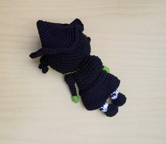 Bruxa Má do Oeste (o Mágico de Oz) Amigurumi
